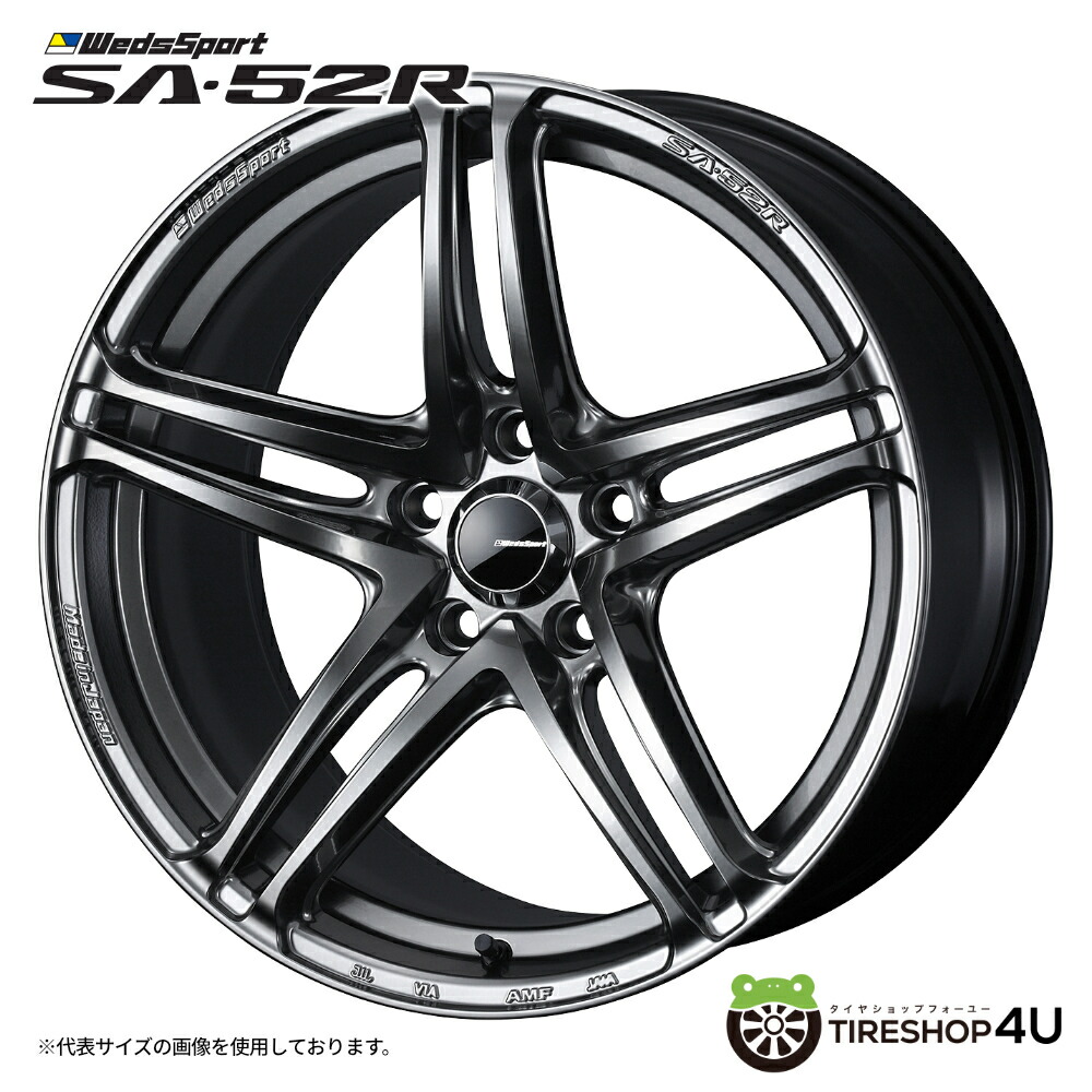 メーカー取り寄せ WEDS WedsSport SA-52R 18x7.5J 5/114.3+35 PSB