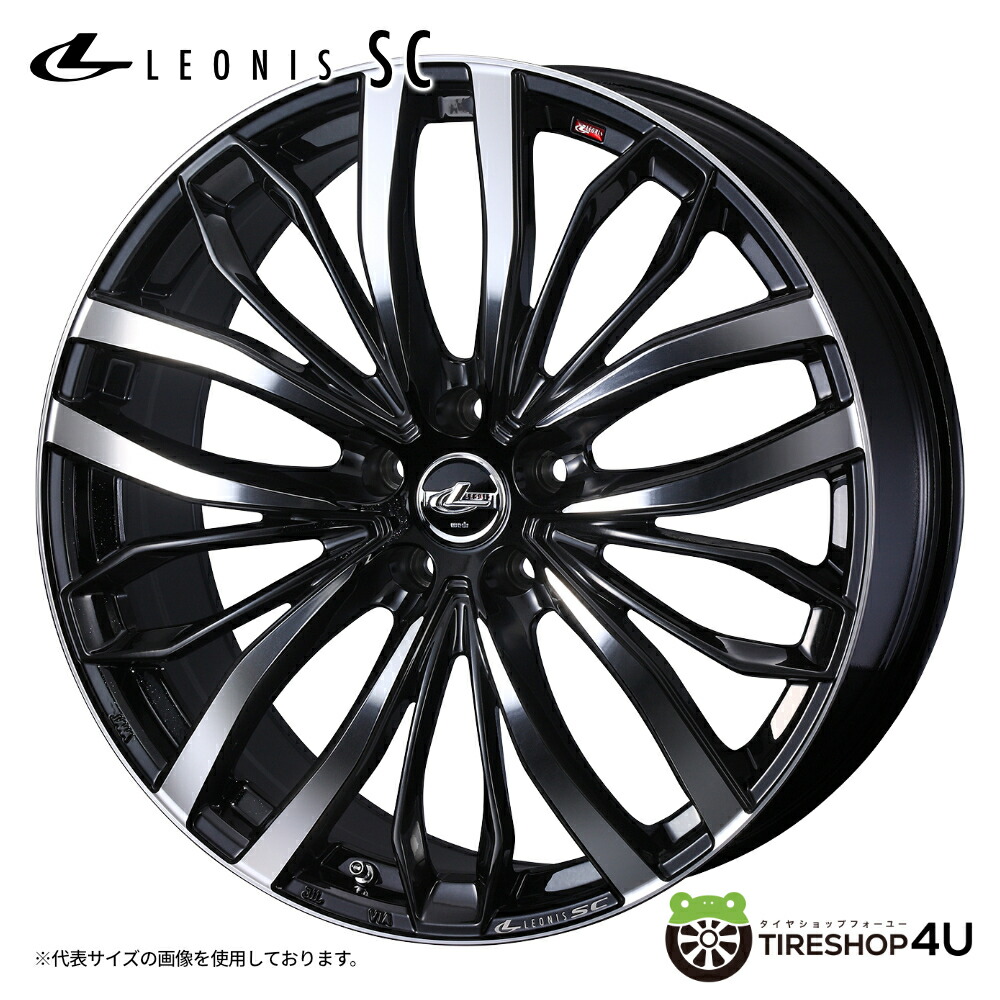 メーカー取り寄せ WEDS LEONIS SC 19x6.5J 5/114.3+39 PBMC パール