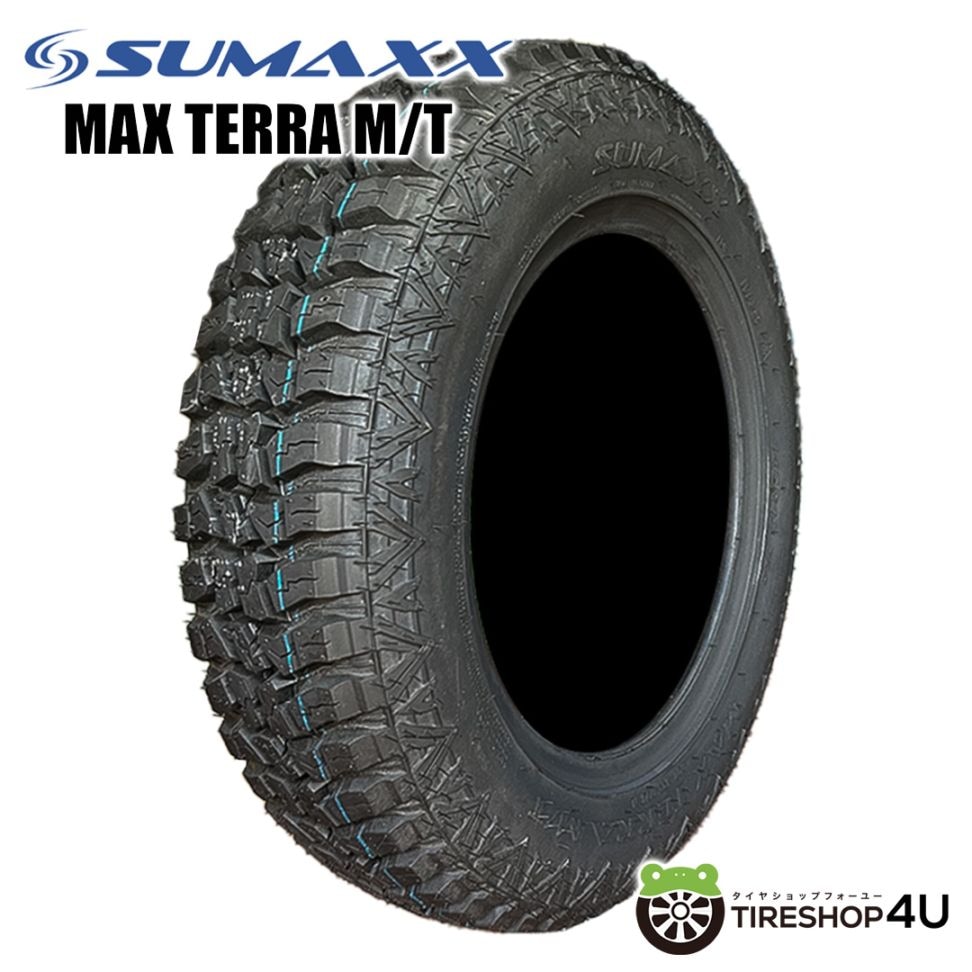 2026年製 SUMAXX MAX TERRA M/T 145R13 75Q 145-13 ブラックレター