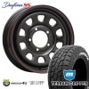 ��¨Ǽ�� MLJ DAYTONA SS 16x7.0J 5/114.3 +35 �֥�å� ���ĥ饤�� MONSTA TERRAIN GRIPPER 215/70R16 107/105Q LT �ۥ磻�ȥ쥿�� �ǥꥫD5 �ʤ� ���� ������ۥ�����4�ܥ��å�