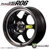 �᡼�������� MARUKA MID Racing R06 16x7.0J 4/100+35 �֥�å����ꥢ�ݥ�å��� �ߥåɥ졼���� R06 �ۥ�����ñ��1�ܲ���[4�ܹ���������̵��]