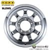 �᡼�������� TOPY BLOWS rov.9 15x5.5.0J 5/139.7+5 Chrome �������� �ȥԡ� �֥�����rov.9 �ۥ�����ñ��1�ܲ���[4�ܹ���������̵��]