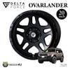 DELTA FORCE OVERLANDER 20x9.0J 6/139.7 +55 hab 95.1�� ���ƥ�֥�å� �ǥ륿�ե����� �����С��������ե����ե����ߥ��� ���ɥ��롼���� ��󥯥� 300�� 250�� �쥯���� LEXUS GX550 LX600 ����ߥۥ�����ñ�� 20�����
