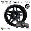 DELTA FORCE OVERLANDER 20x9.0J 5/120 +35 hab 72.6�� ���ƥ�֥�å� �ǥ륿�ե����� �����С��������ե����ե����ߥ��� ���ɥ��롼���� ���ɥ����С� �ǥ��ե������ LAND ROVER DIFENDER L663 ����ߥۥ�����ñ�� 20�����