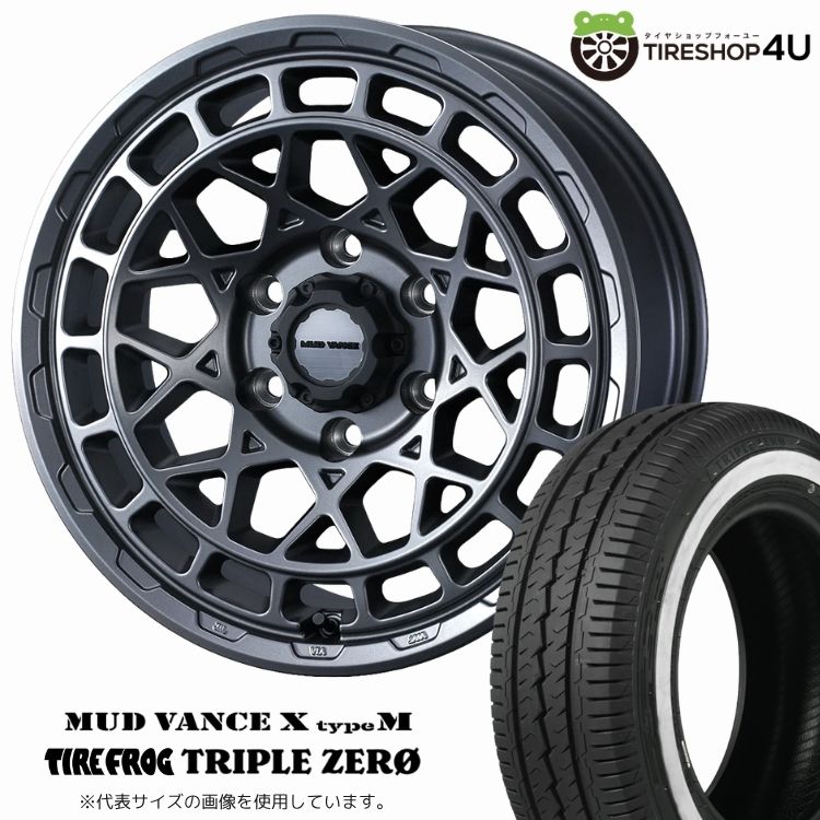 CRIMSON DEAN COLORADO 12x4.00J 4/100 +42 スティールグレー TIREFROG