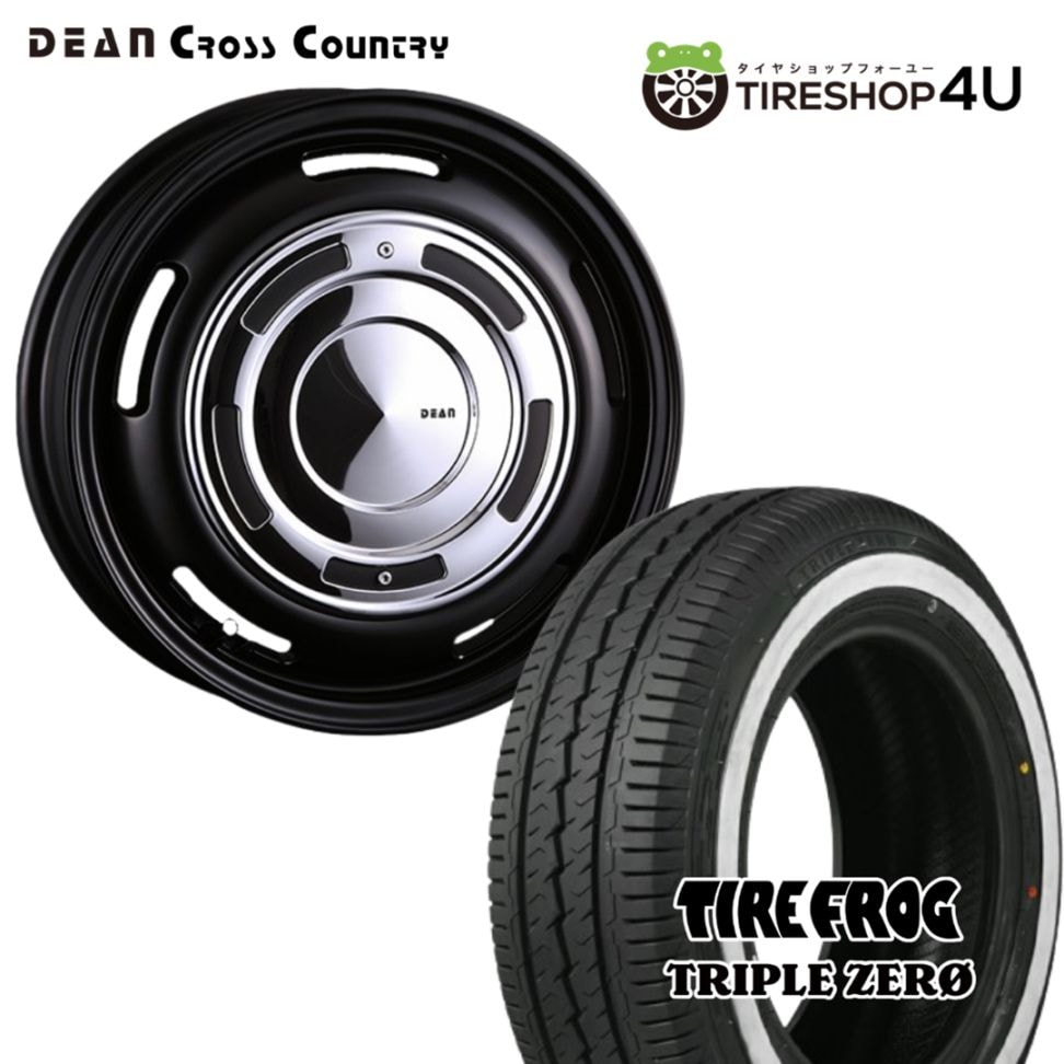 CRIMSON DEAN CROSS COUNTRY 14x5.0J 4/100 +30 MB マットブラック