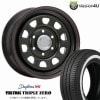 MLJ DAYTONA SS 15x6.0J 6/139.7 +45 BK �֥�å� TIREFROG TRIPLE ZERO 195/80R15 107/105R LT �ǥ��ȥ� �������� ������ե��å� �ȥ�ץ를�� ���ʥ����������ߥۥ����� 4�ܥ��åȲ���
