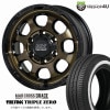 MAD CROSS GRACE 15x6.0J 6/139.7 +33 BRC/BK TIREFROG TRIPLE ZERO 195/80R15 107/105R LT �ޥåɥ����� ���쥤�� ������ե��å� �ȥ�ץ를�� ���ʥ����������ߥۥ����� 4�ܥ��åȲ���