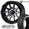 WEDS MUD VANCE 06 15x6.0J 6/139.7 +33 MBP �ޥåȥ֥�å��ݥ�å��� TIREFROG TRIPLE ZERO 195/80R15 107/105R LT �����å� �ޥåȥ����� ������ե��å� �ȥ�ץ를�� ���ʥ����������ߥۥ����� 4�ܥ��åȲ���