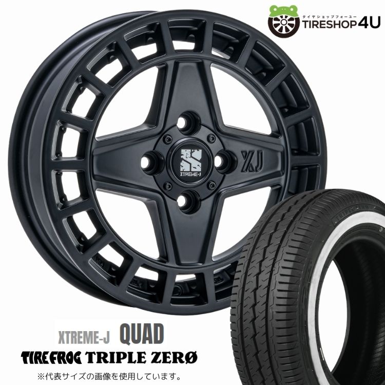 CRIMSON DEAN COLORADO 14x4.5J 4/100 +43 スティールグレー TIREFROG