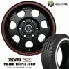 RIVAI NOX 15x6.0J 6/139.7 +32 MBRED �ޥåȥ֥�å�/��åɥ饤�� TIREFROG TRIPLE ZERO 195/80R15 107/105R LT ������� �Υå��� ������ե��å� �ȥ�ץ를�� ���ʥ����������ߥۥ����� 4�ܥ��åȲ���