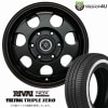 RIVAI NOX 15x6.0J 6/139.7 +32 MB �ޥåȥ֥�å� TIREFROG TRIPLE ZERO 195/80R15 107/105R LT ������� �Υå��� ������ե��å� �ȥ�ץ를�� ���ʥ����������ߥۥ����� 4�ܥ��åȲ���