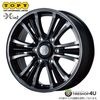 �᡼�������� TOPY BAZALT-X TYPE2 16x6.5J 6/139.7+38 PB/BC �ԥ��Υ֥�å�/�֥�å����ꥢ �ȥԡ� �Х���� ���å��� ������2 �ۥ�����ñ��1�ܲ���[4�ܹ���������̵��]