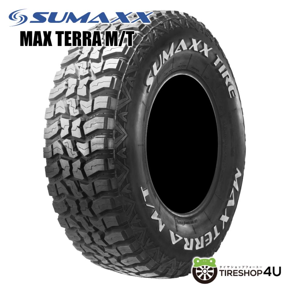 SUMAXX MAX TERRA M/T 185R14 102/100Q 8PR WL ホワイトレター