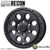 �᡼�������� HOTSTUFF MAD CROSS RECON 15x6.0J 6/139.7+33 MBK �ޥåȥ֥�å� �ޥåɥ����� �꡼���� �ۥ�����ñ��1�ܲ���[4�ܹ���������̵��]