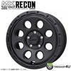 �᡼�������� HOTSTUFF MAD CROSS RECON 16x6.5J 5/114.3+48 MBK �ޥåȥ֥�å� �ޥåɥ����� �꡼���� �ۥ�����ñ��1�ܲ���[4�ܹ���������̵��]