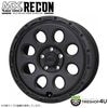 �᡼�������� HOTSTUFF MAD CROSS RECON 17x7.5J 5/114.3+38 MBK �ޥåȥ֥�å� �ޥåɥ����� �꡼���� �ۥ�����ñ��1�ܲ���[4�ܹ���������̵��]