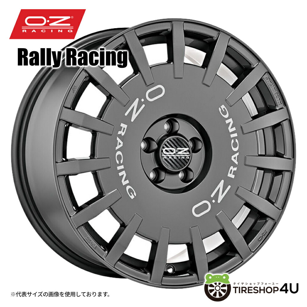 メーカー取り寄せ OZ OZ Racing Sport RALLY RACING 18x7.5J 5/100+48