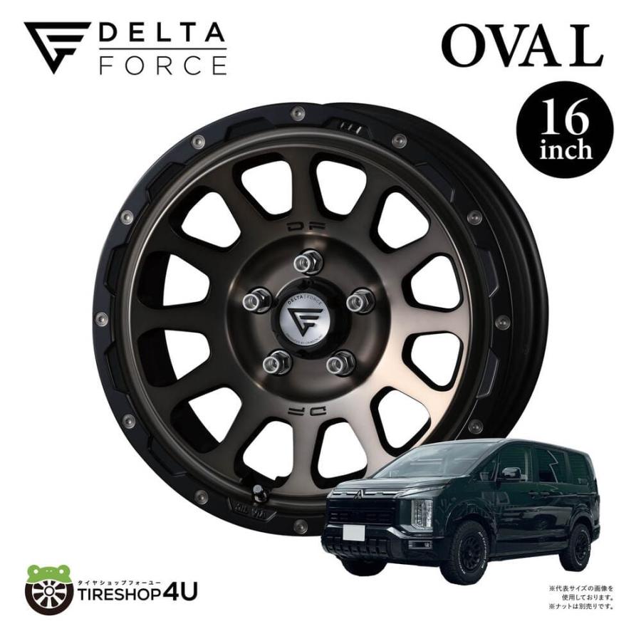 16インチ｜DELTA FORCE (デルタフォース)｜OVAL (オーバル)｜ホイール