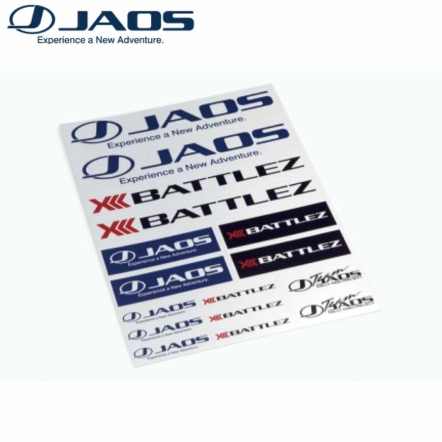 JAOS アソートステッカー ジャオス ASSORT STICKER 138mm×200mm B658001【代引き不可】