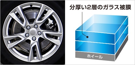 ★☆ホイールコーティング【ダブル】KeePer 16～19インチ ☆★インボイス領収書発行可能