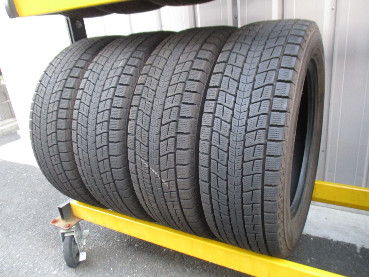 ★☆225/60R17 99Q ダンロップ WINTER MAXX SJ8 スタッドレス 2021年製 4本 送料込 T45720913☆★インボイス領収書発行可能