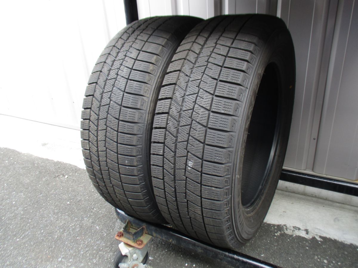 ★☆215/60R17 96Q ダンロップ WINTER MAXX WM03 スタッドレス 2022年製 2本 送料込 T46170926☆★インボイス領収書発行可能