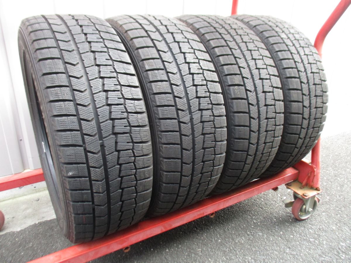 ★☆225/50R18 95Q ダンロップ WINTER MAXX WM02 スタッドレス 2021年製 4本 送料込 T46941011☆★インボイス領収書発行可能