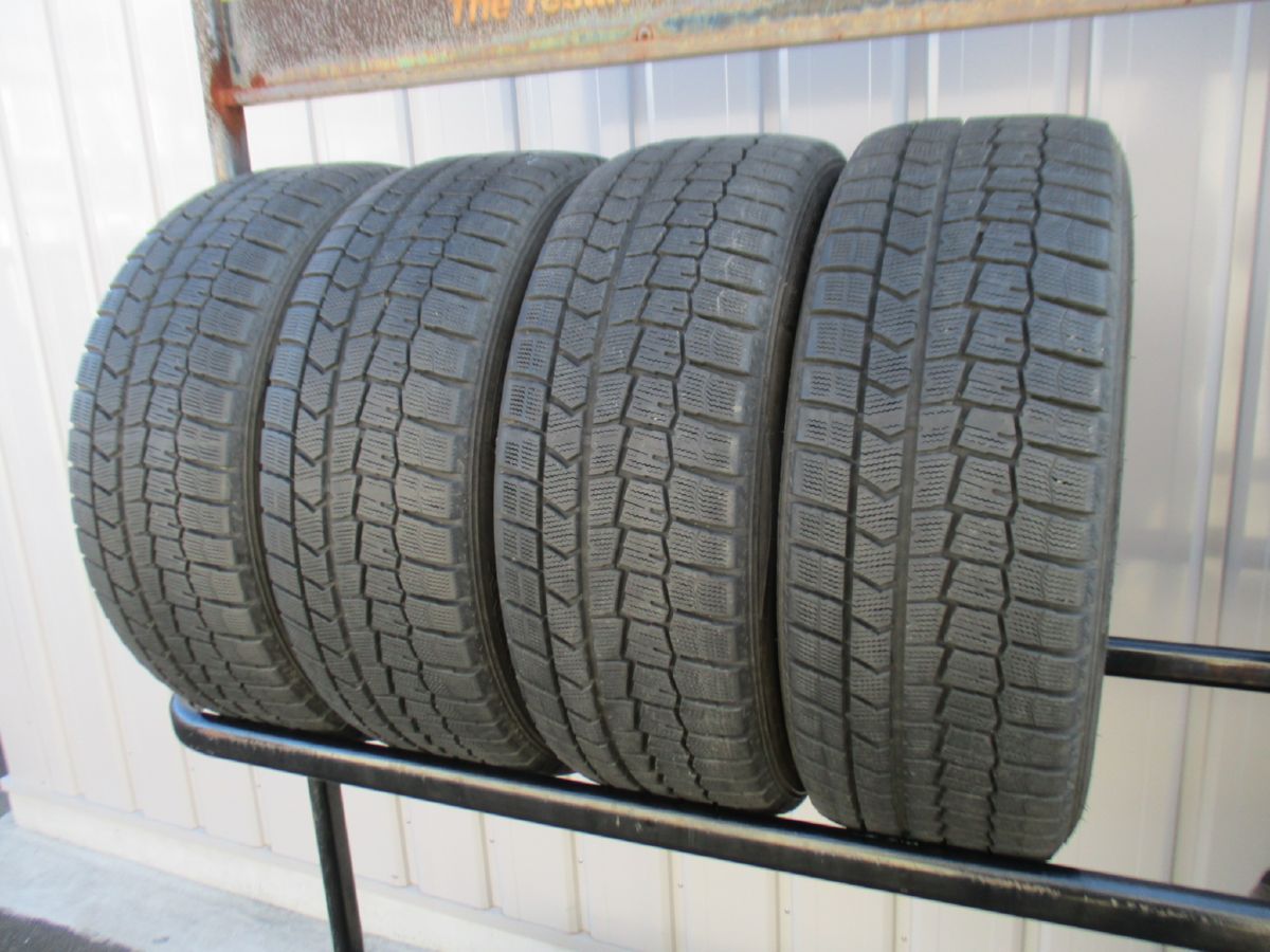 ★☆225/50R18 95Q ダンロップ WINTER MAXX WM02 スタッドレス 2021年製 4本 送料込 T50350120☆★インボイス領収書発行可能