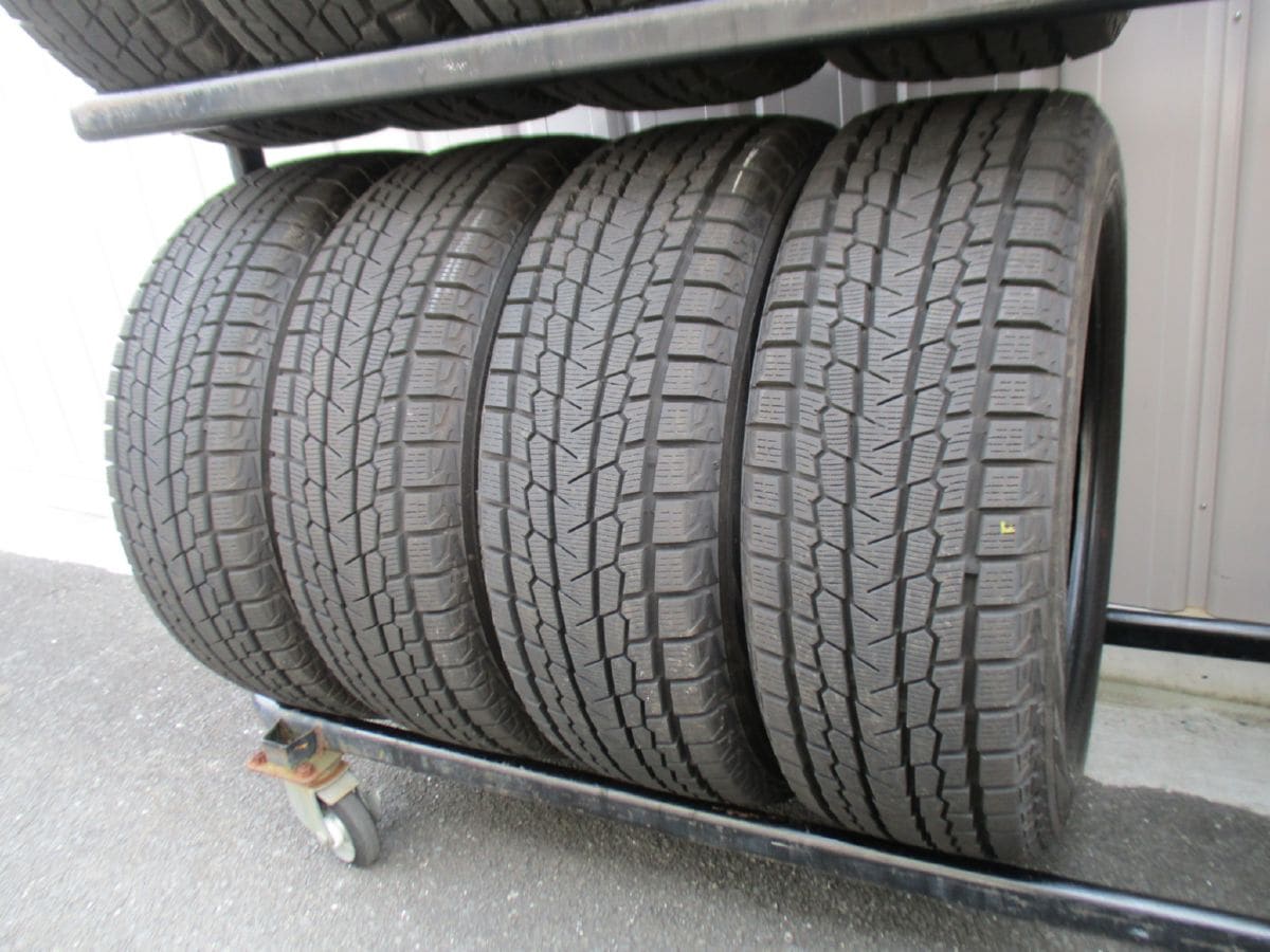 ★☆235/60R18 107Q ヨコハマ iCEGUARD G075 スタッドレス 2020年製 4本 送料込 T50510121☆★インボイス領収書発行可能