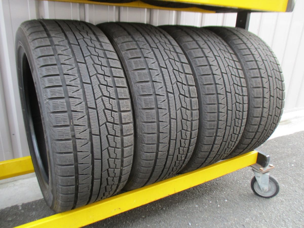 ★☆255/45R19 104Q ヨコハマ ICEGUARD iG70 スタッドレス 2021年製 4本 送料込 T50530121☆★インボイス領収書発行可能