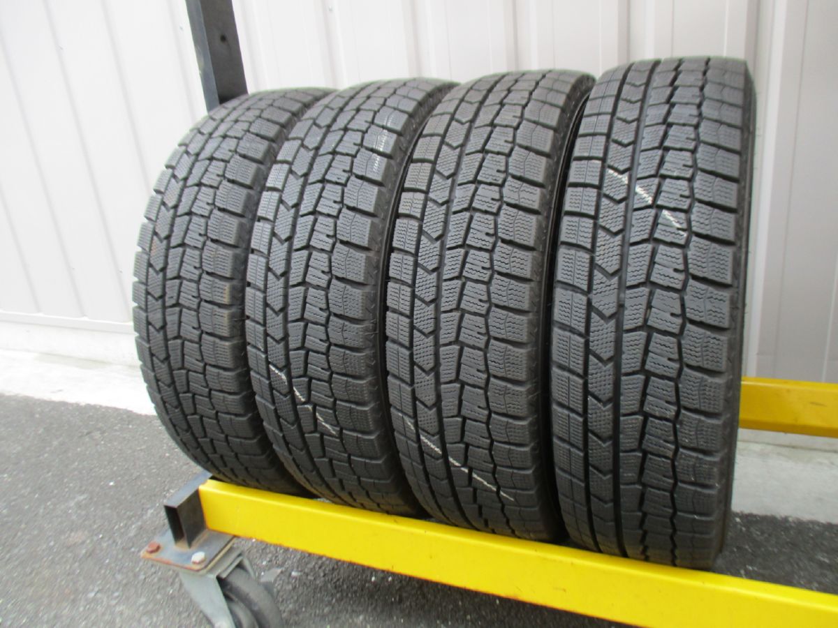 ★☆175/70R14 84Q ダンロップ WINTER MAXX WM02 スタッドレス 2022年製 4本 送料込 T50540121☆★インボイス領収書発行可能