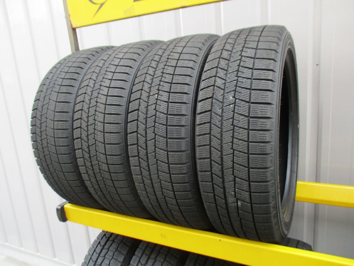 ★☆195/50R19 88Q ダンロップ WINTER MAXX WM03 スタッドレス 2023年製 4本 送料込 T50560121☆★インボイス領収書発行可能