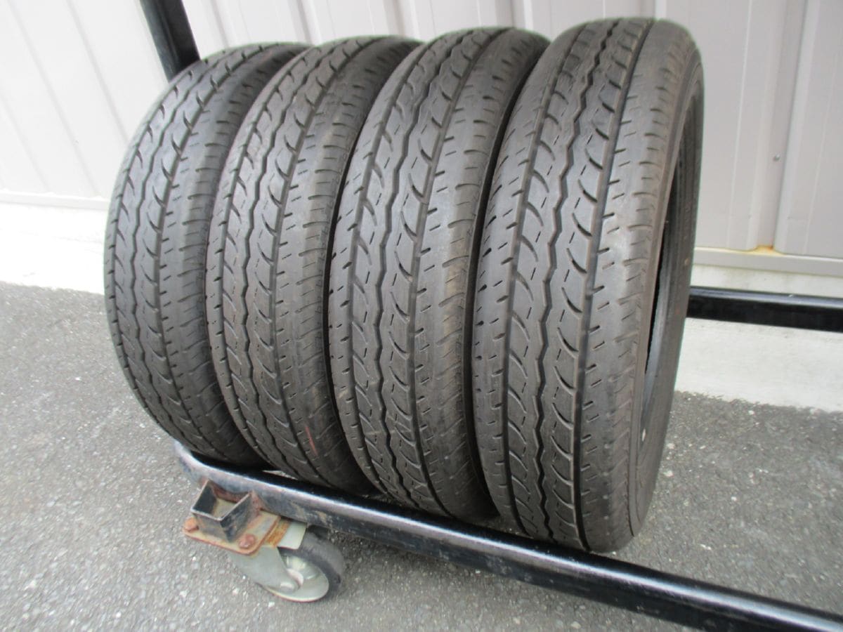 ★☆145/80R12 80/78N LT ヨコハマ JOB RY52 2022年製 4本 送料込 T50620124☆★インボイス領収書発行可能