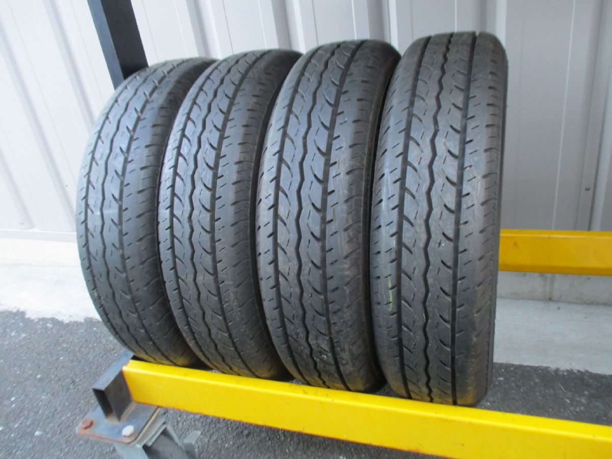 ★☆145/80R12 80/78N LT ヨコハマ JOB RY52 4本 送料込 T51960210☆★インボイス領収書発行可能
