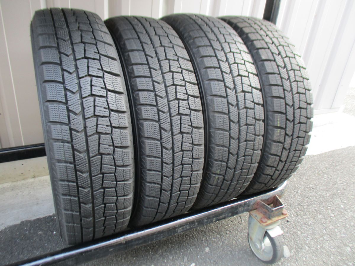 ★☆165/65R14 79Q ダンロップ WINTER MAXX WM02 スタッドレス 4本 送料込 T52080213☆★インボイス領収書発行可能