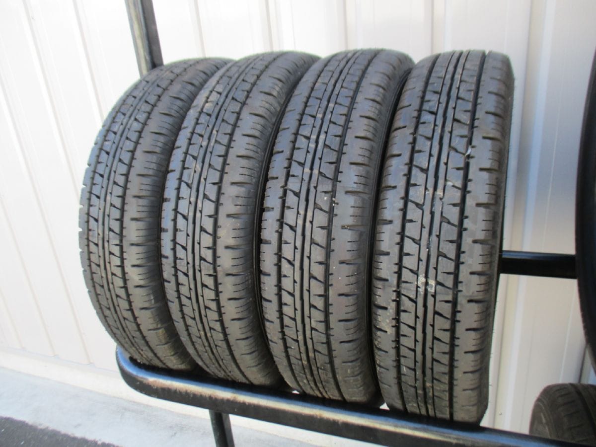 ★☆145/80R12 80/78N LT ダンロップ ENASAVE VAN01 2024年製 4本 送料込 T51150131☆★インボイス領収書発行可能