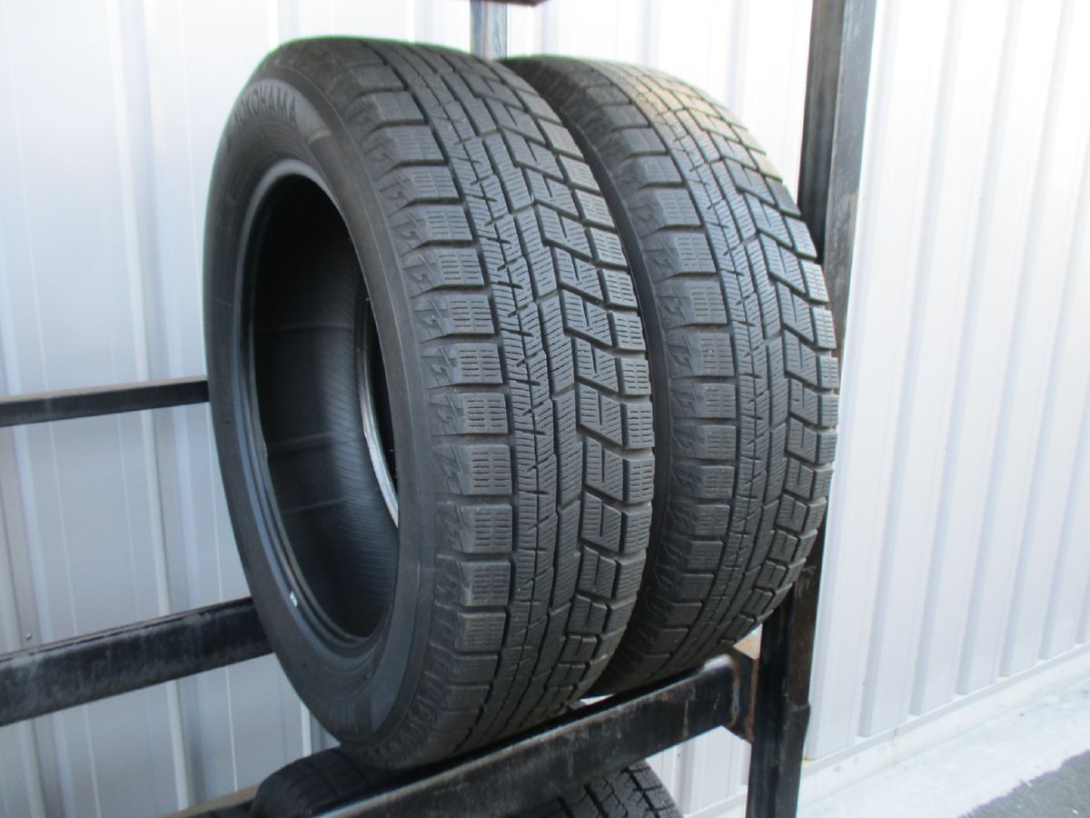 ★☆195/60R17 90Q ヨコハマ iceGUARD iG60 スタッドレス 20年製 2本 送料込 T52610221☆★インボイス領収書発行可能