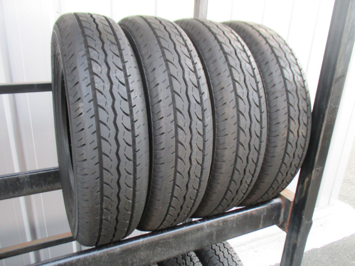 ★☆145/80R12 80/78N LT ヨコハマ JOB RY52 2022年製 4本 送料込 T5230213☆★インボイス領収書発行可能