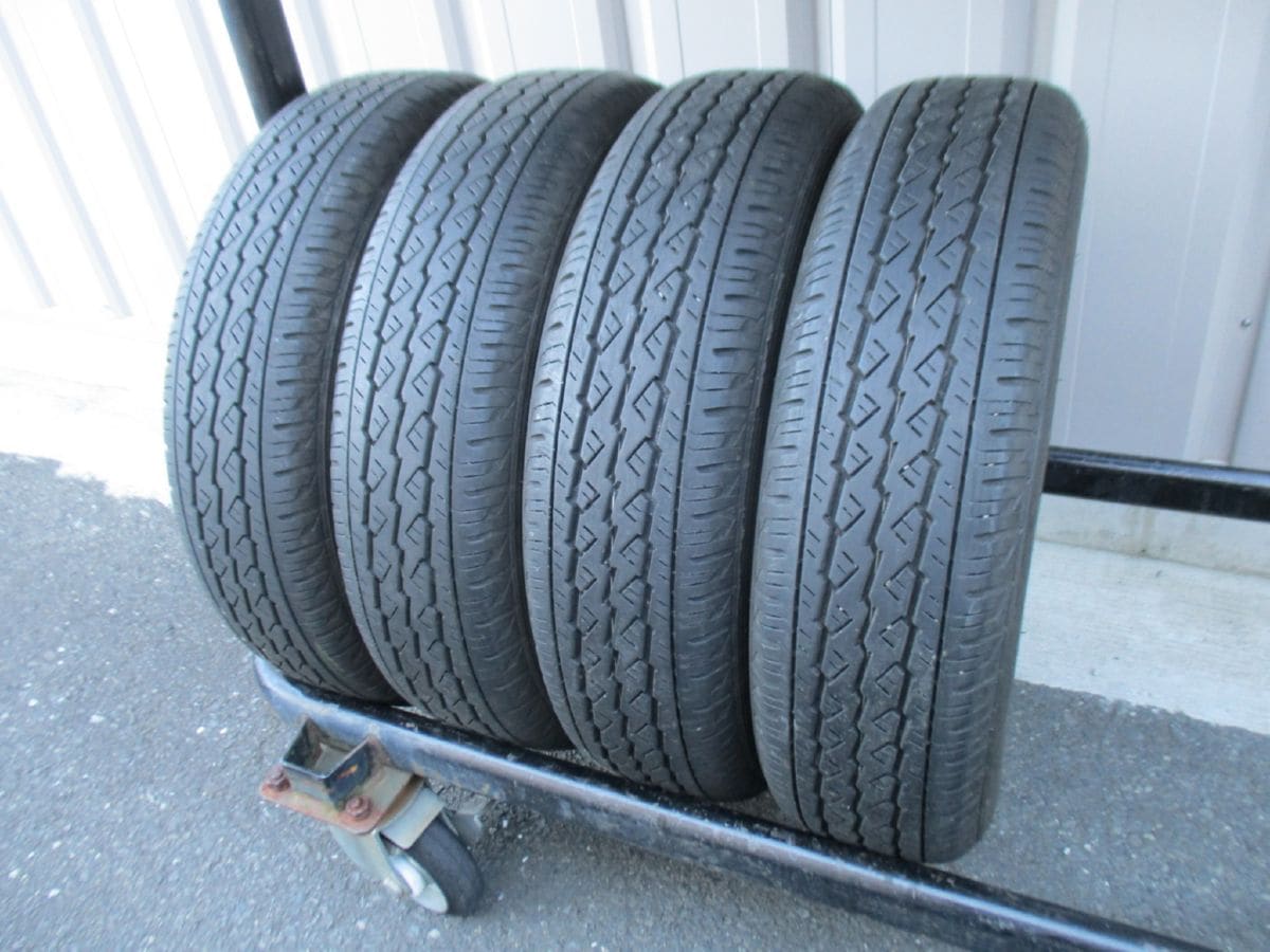 ★☆145/80R12 80/78N LT ブリヂストン K370 2021年製 4本 送料込 T55420425☆★インボイス領収書発行可能