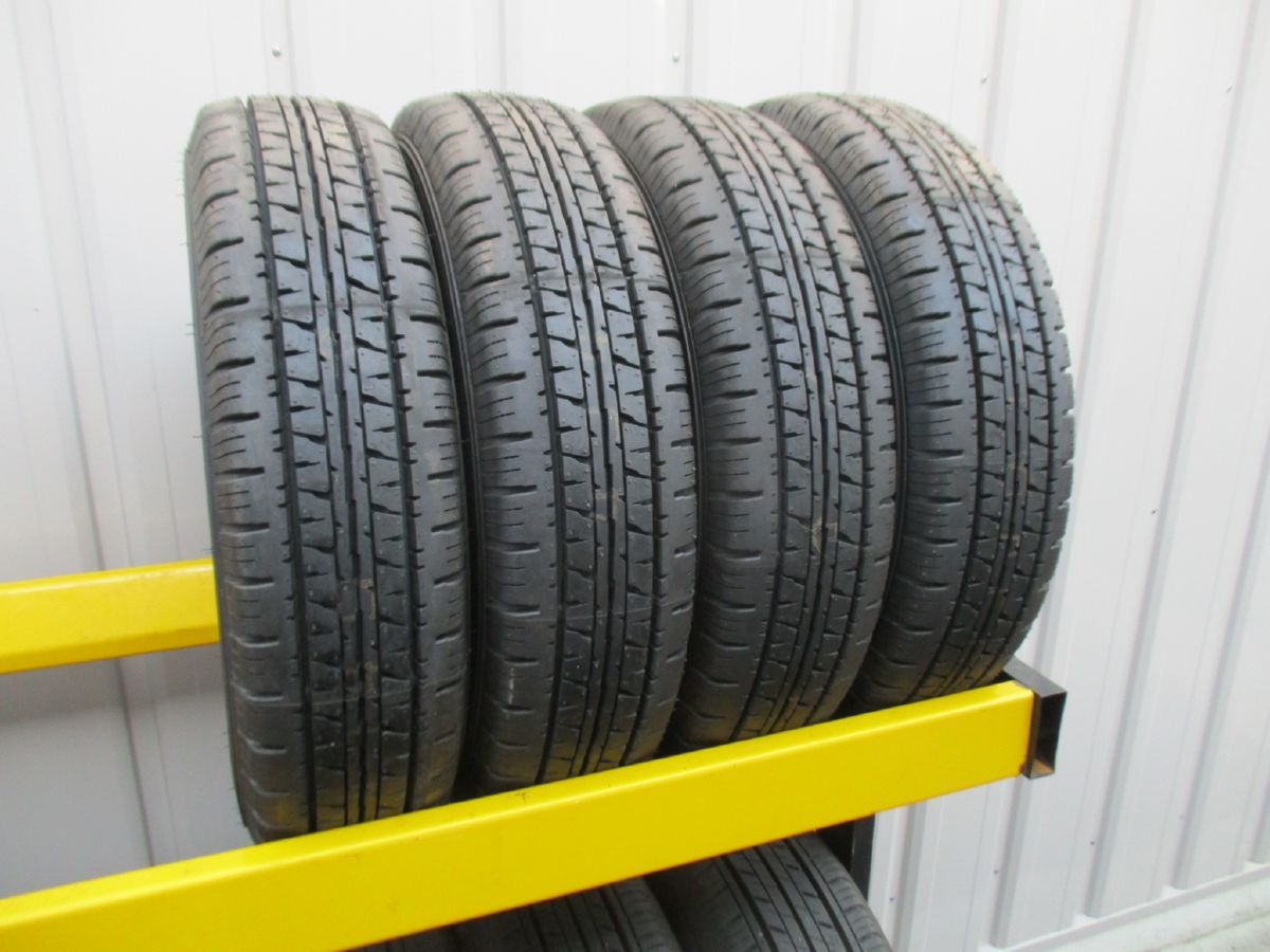 ★☆145/80R12 80/78N LT ダンロップ ENASAVE VAN01 2024年製 4本 送料込 T56040517☆★インボイス領収書発行可能