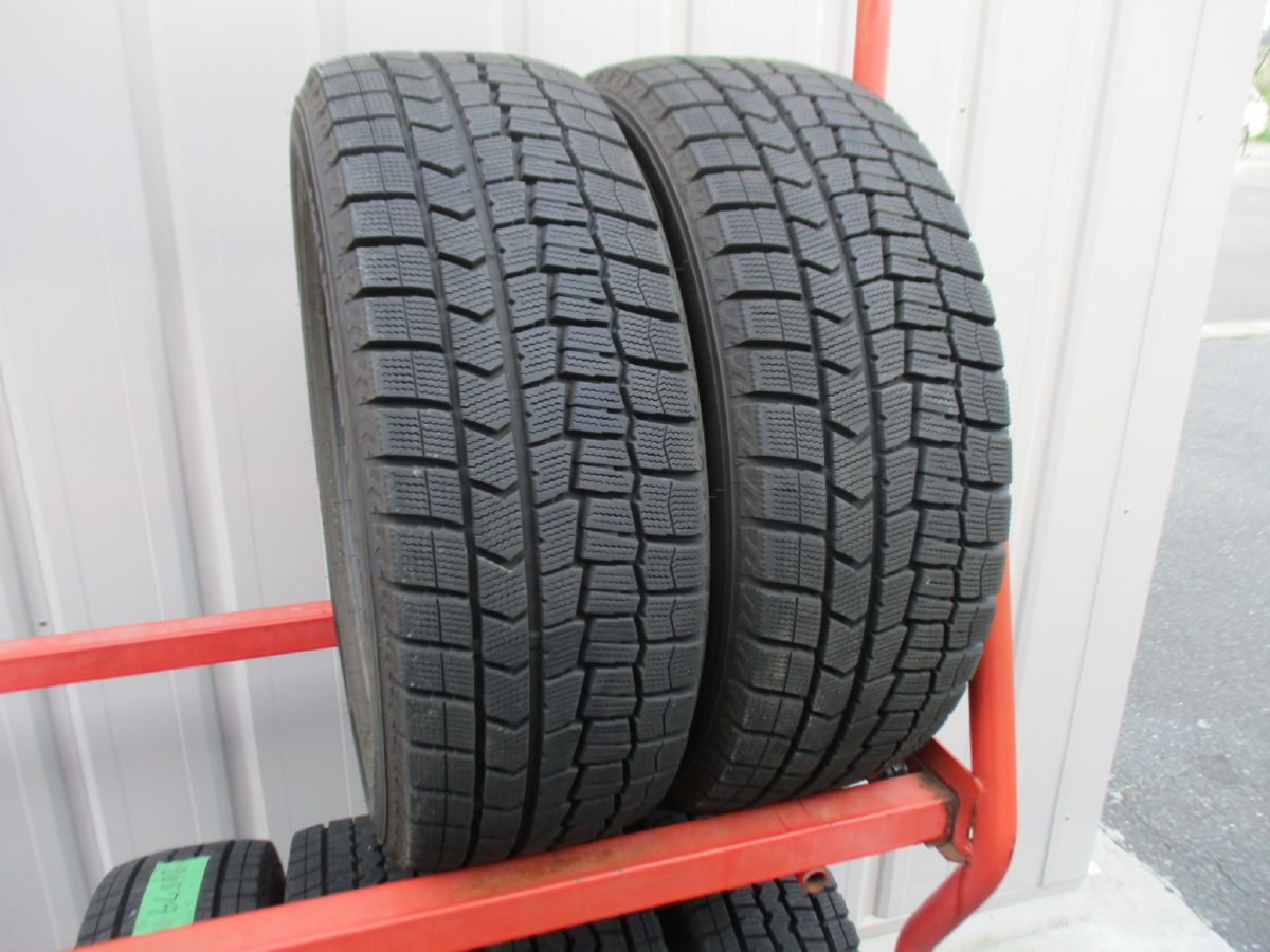 ★☆205/55R16 91Q ダンロップ WINTER MAXX WM02 スタッドレス 2024年製 2本 送料込 20580☆★インボイス領収書発行可能