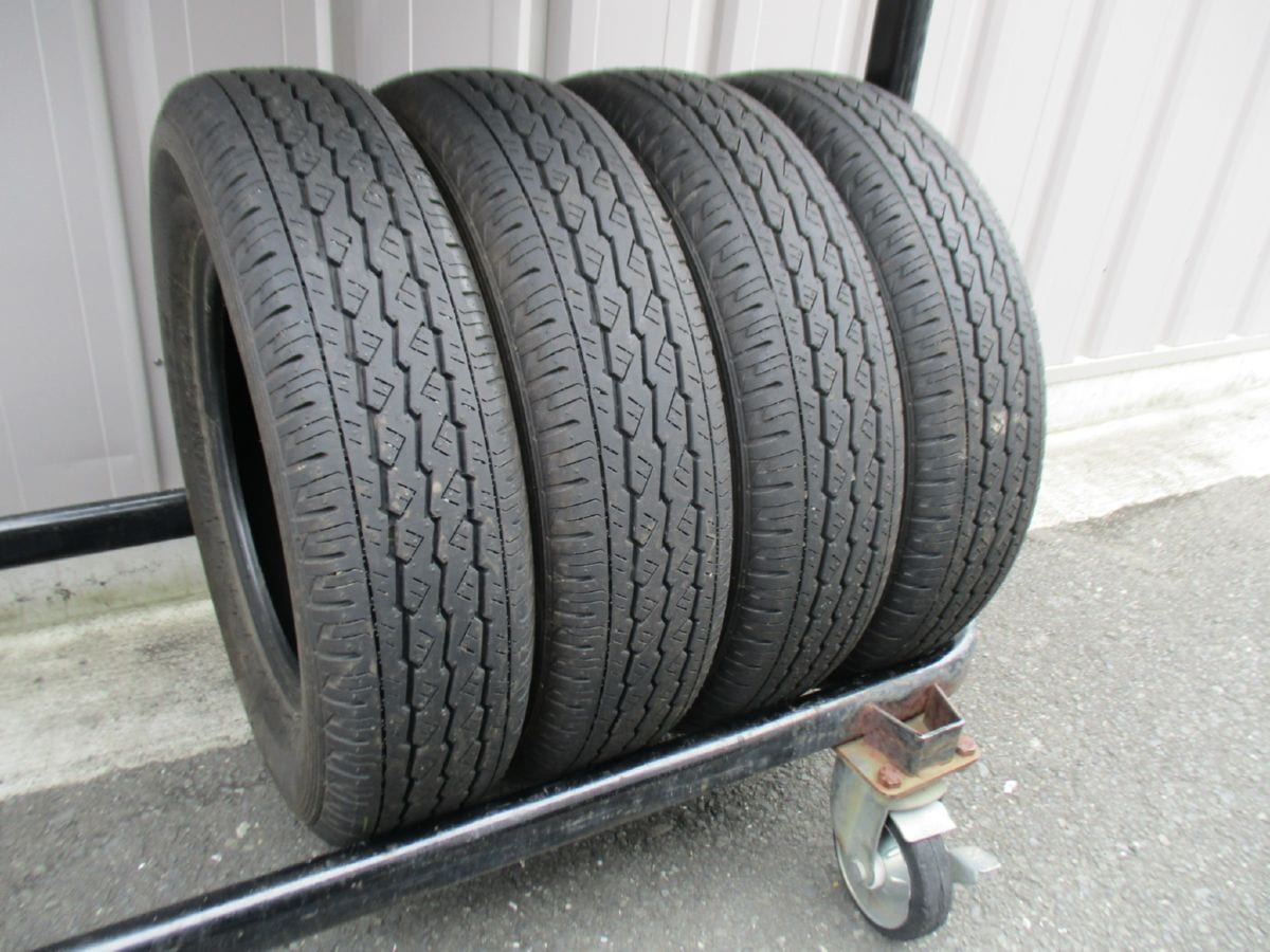 ★☆145/80R12 80/78N LT ブリヂストン K370 2021年製 4本 送料込 T56370524☆★インボイス領収書発行可能