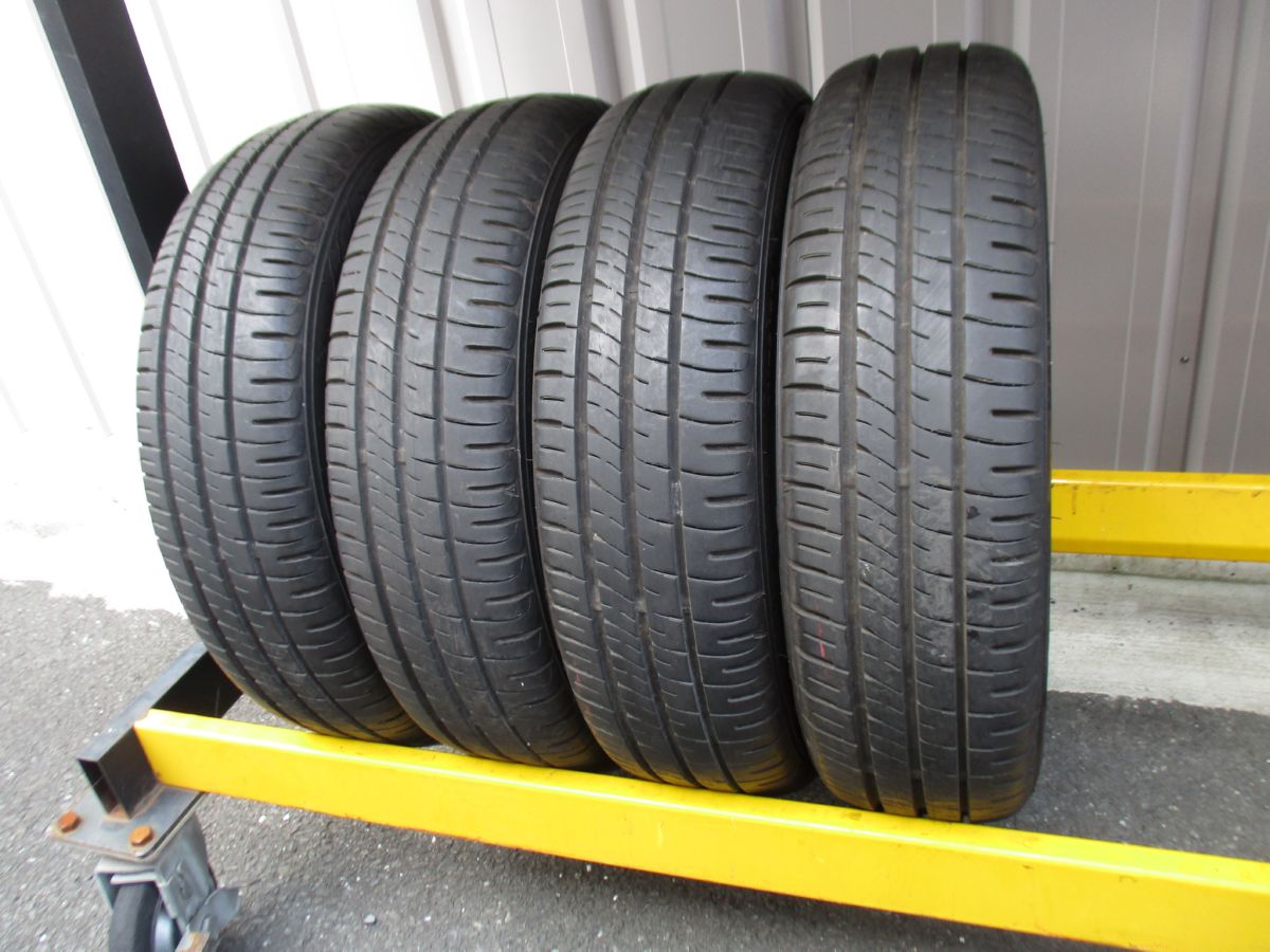 ★☆155/65R14 75S ダンロップ ENASAVE EC204 2021年製 4本 送料込 T57330613☆★インボイス領収書発行可能