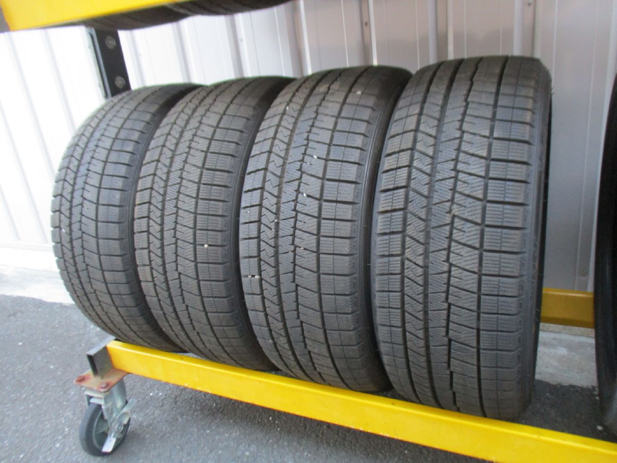 ★☆215/45R18 89Q ダンロップ WINTER MAXX WM03 スタッドレス 2020年製 4本 送料込 20663☆★インボイス領収書発行可能