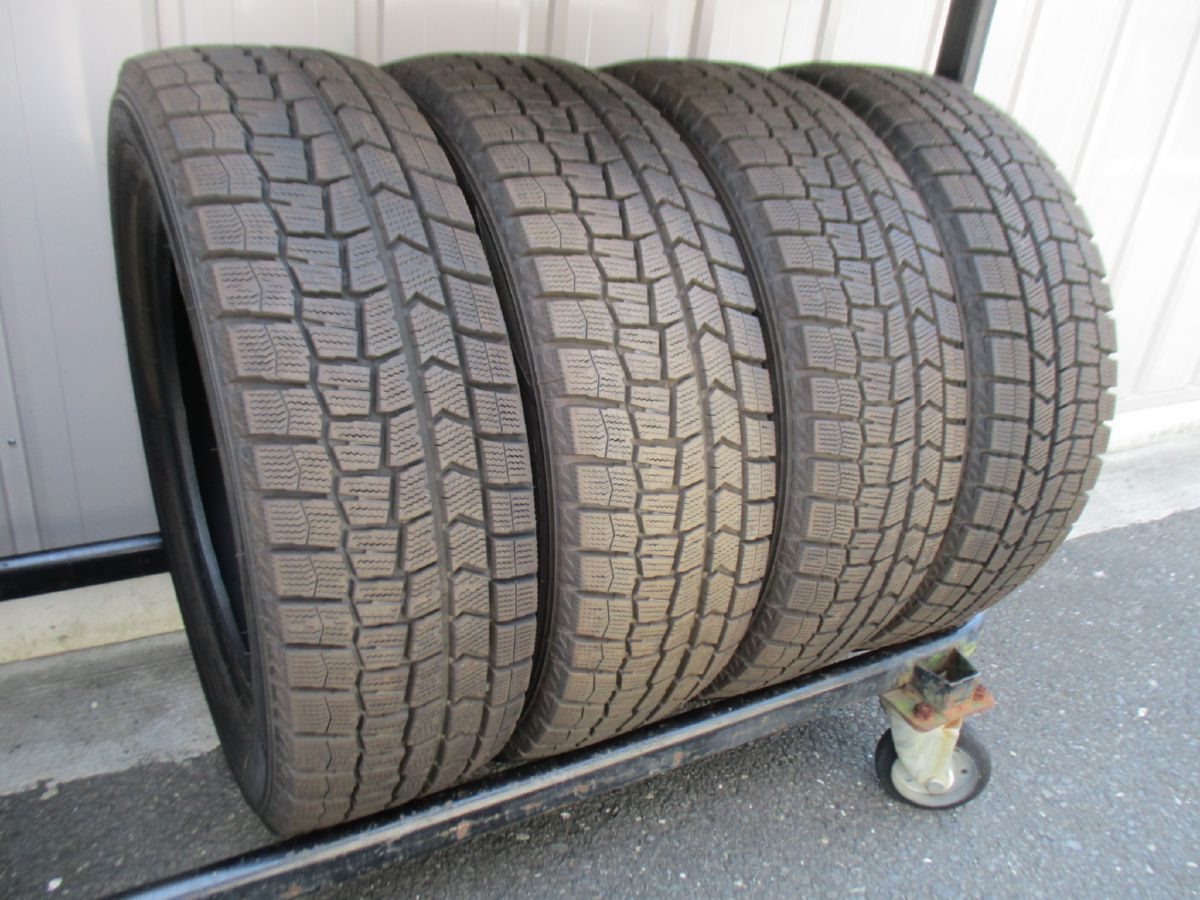 ★☆195/60R16 89Q ダンロップ WINTER MAXX WM02 スタッドレス 2022年製 4本 送料込 T58250714☆★インボイス領収書発行可能