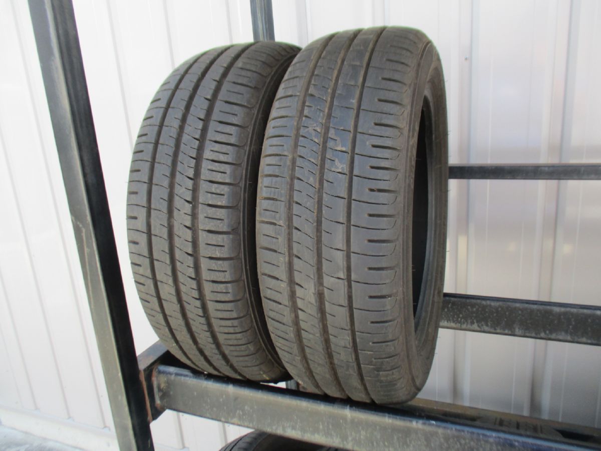 ★☆185/55R15 82V ダンロップ ENASAVE EC204 2021年製 2本 送料込 T58840723☆★インボイス領収書発行可能