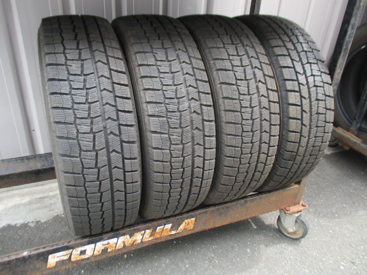 ★☆195/65R16 92Q ダンロップ WINTER MAXX WM02 スタッドレス 2020年製 4本 送料込 T58900723☆★インボイス領収書発行可能