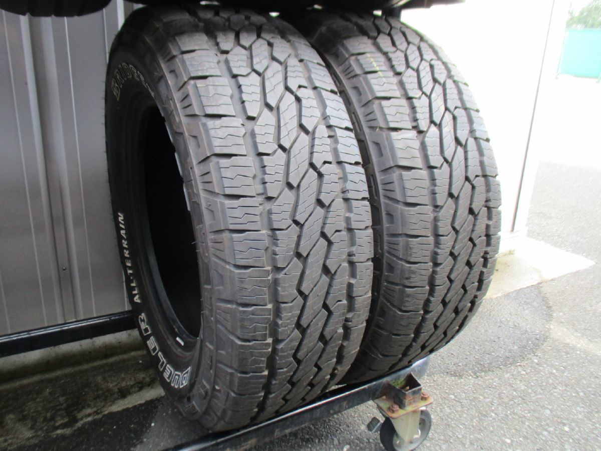 ★☆265/65R17 112S ブリヂストン DUELER A/T 002 2024年製 2本 送料込 T59330801☆★インボイス領収書発行可能