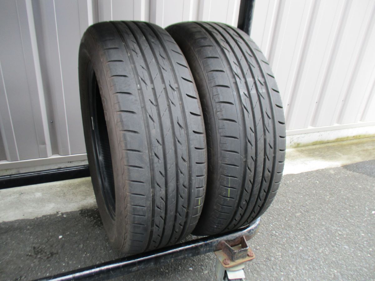 ★☆195/60R16 89H ブリヂストン NEXTRY 2021年製 2本 送料込 T59270801☆★インボイス領収書発行可能